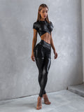 Leggings Dominatrix Black Blaze