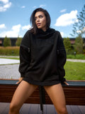 Hoody Bona Zip Hoody Black - Bona Fide