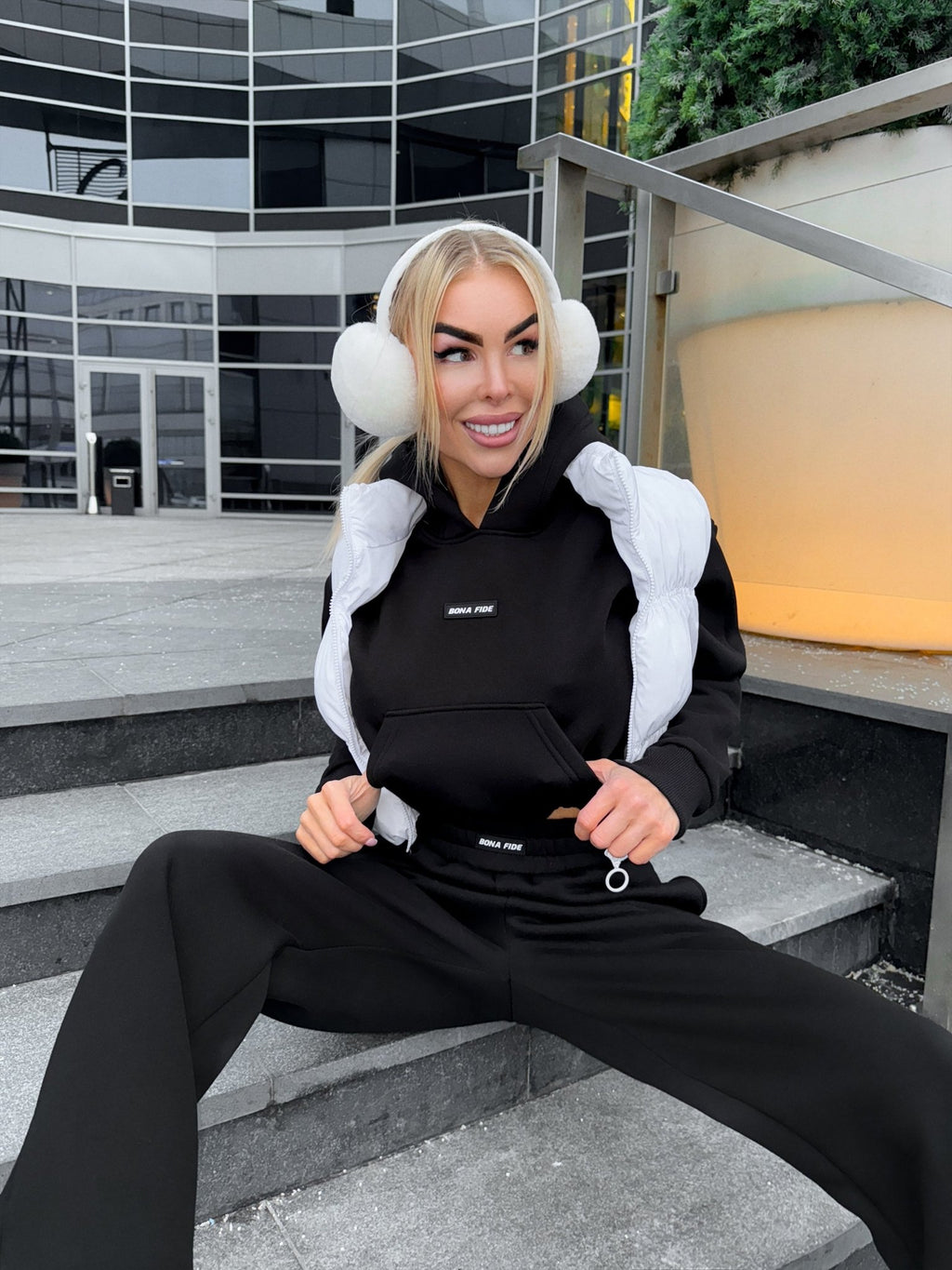 Hoody Prime Hoodie Black - Bona Fide