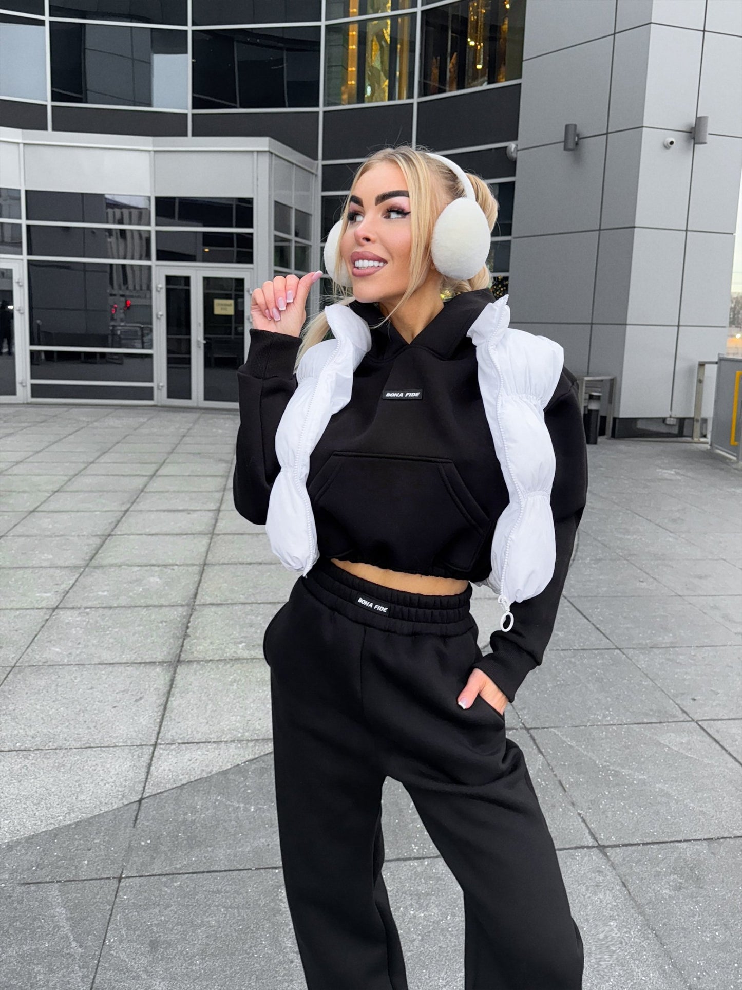 Hoody Prime Hoodie Black - Bona Fide