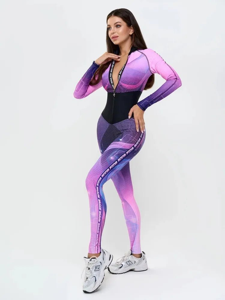 Jumpsuit Arcana Syndycate Base Equalizer Fuchsia - Bona Fide