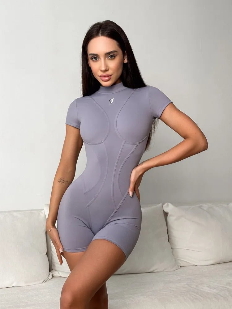 Jumpsuit Extra Sexy Back Gray - Bona Fide