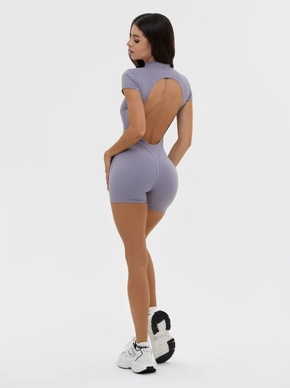 Jumpsuit Extra Sexy Back Gray - Bona Fide