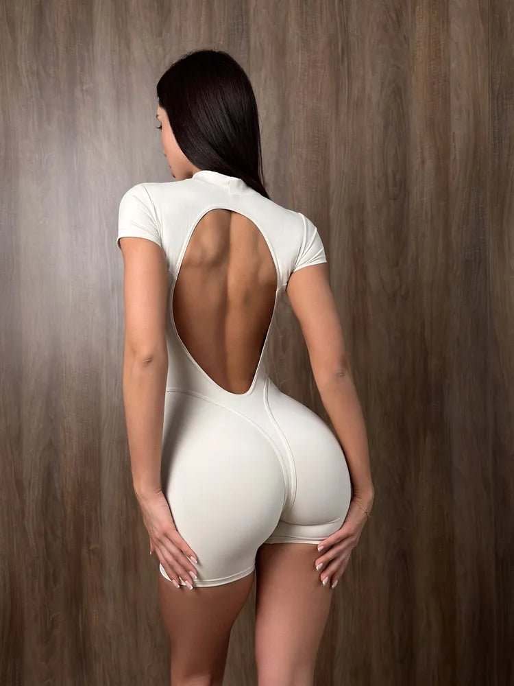 Jumpsuit Extra Sexy Back Nude - Bona Fide