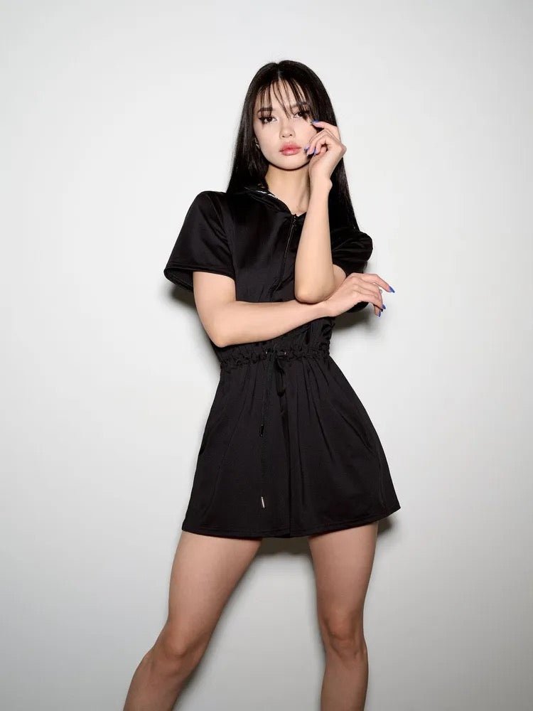 Jumpsuit Forever Young Black - Bona Fide