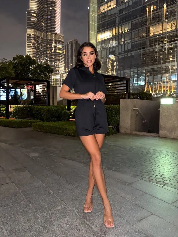 Jumpsuit Forever Young Black - Bona Fide