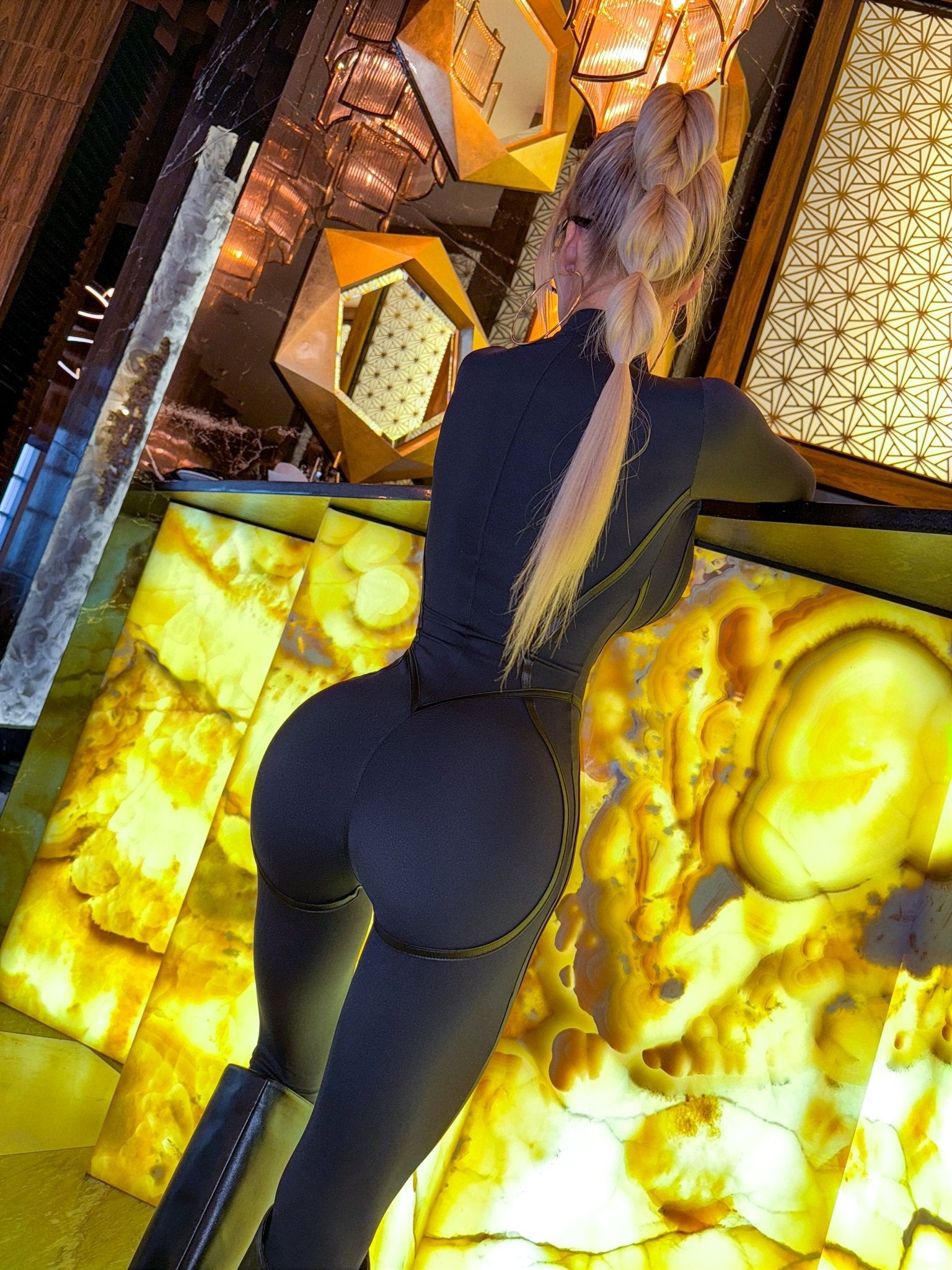 Jumpsuit Hot - shape Suit Black - Bona Fide