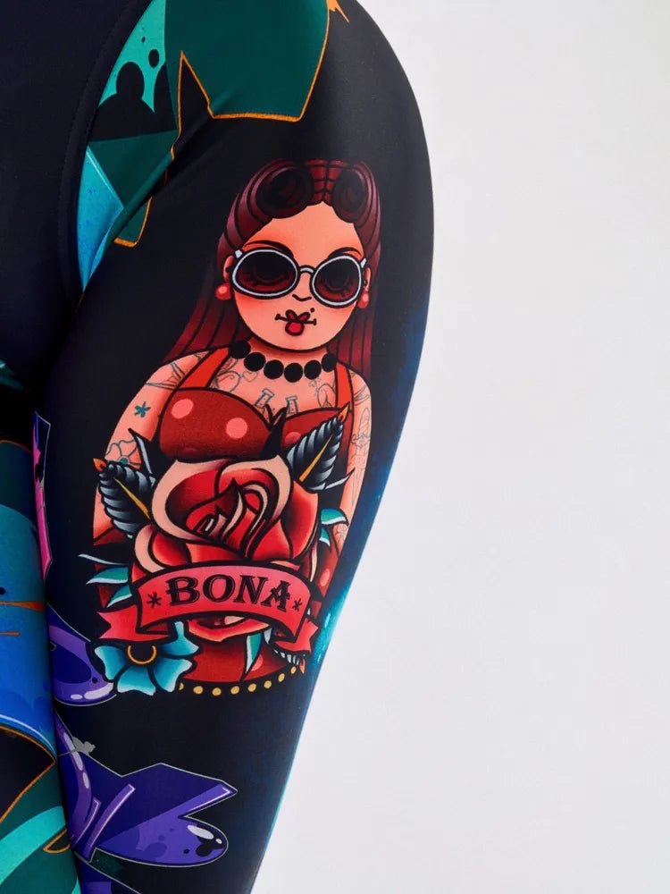 Leggings Bona Corsage Pin - Up Girl - Bona Fide