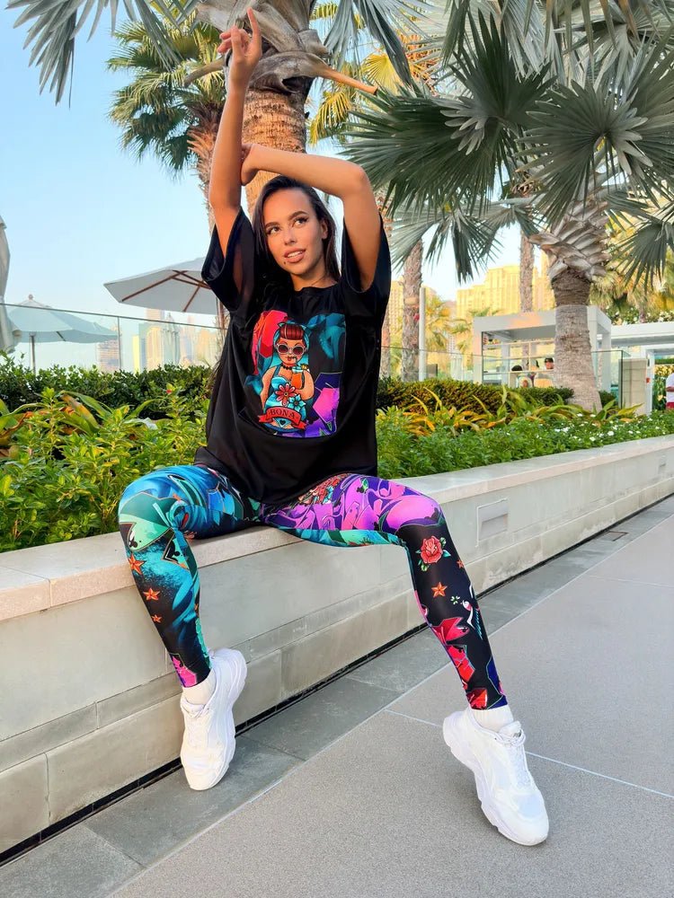 Leggings Bona Corsage Pin - Up Girl - Bona Fide