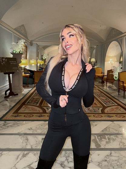 Leggings Bona Corset Leggings Black - Bona Fide