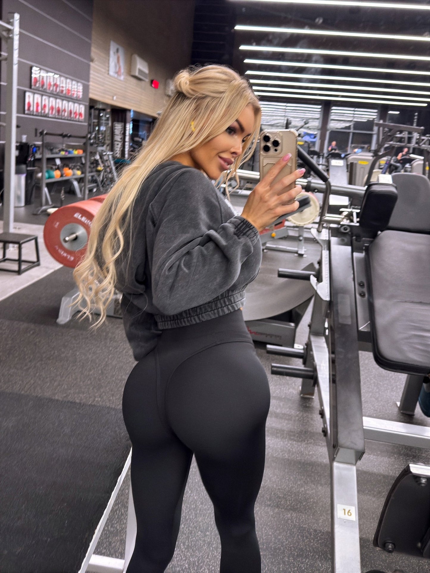 Leggings Bona Magnetic Black - Bona Fide