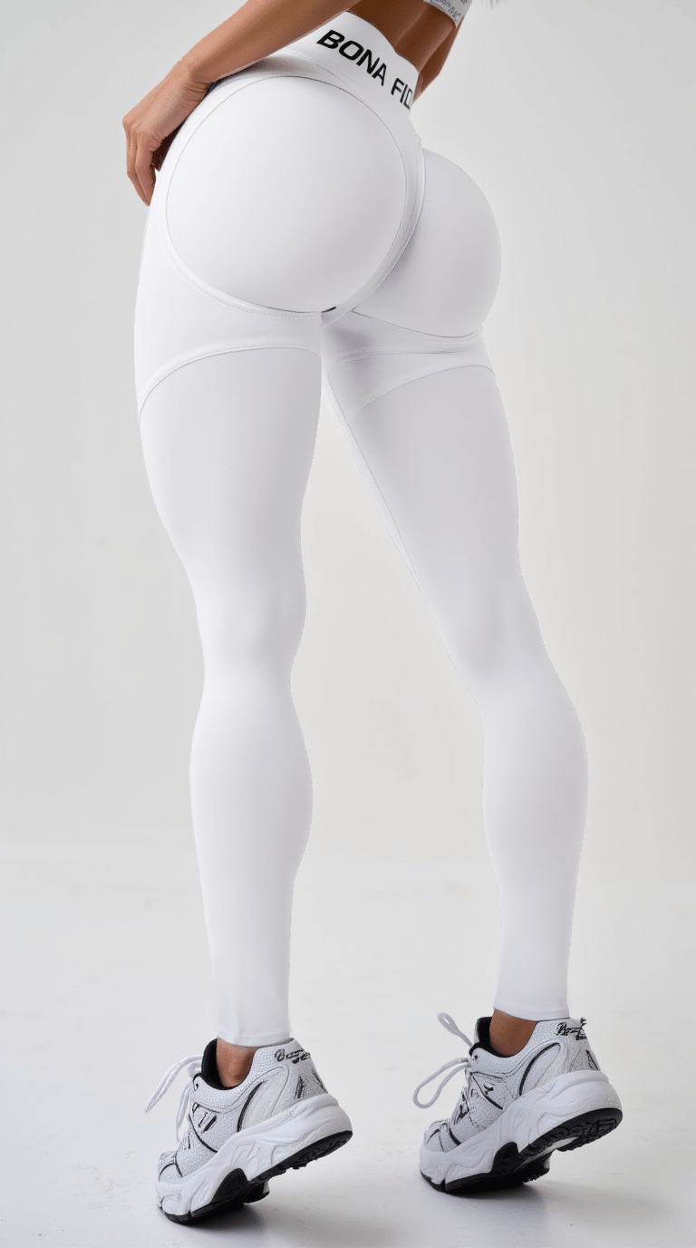 Leggings Extra Sex Push - Up Juicy White - Bona Fide