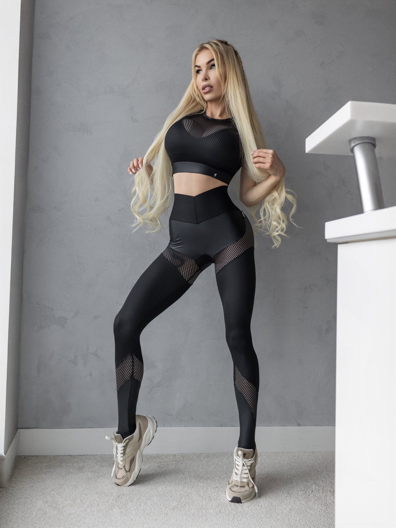 Leggings Lara Croft Corsage Black - Bona Fide