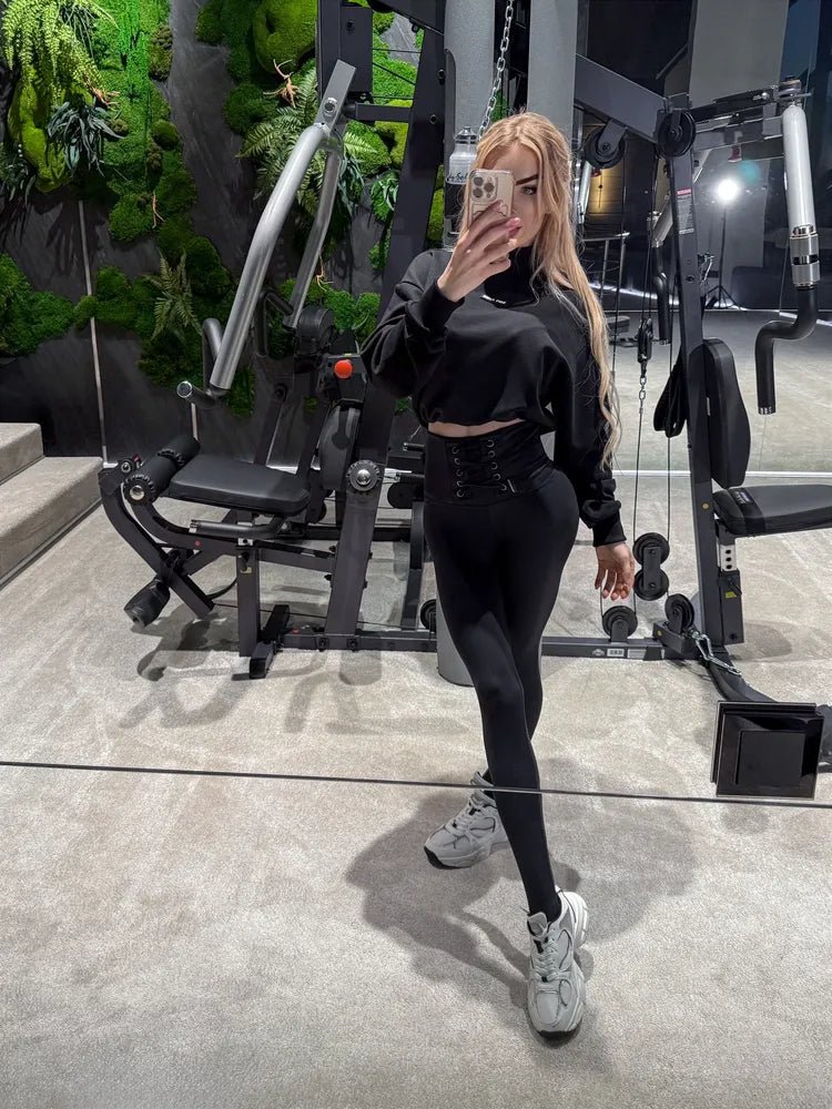 Leggings Staylace Black - Bona Fide