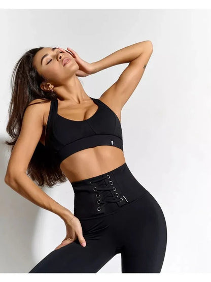 Leggings Staylace Black - Bona Fide