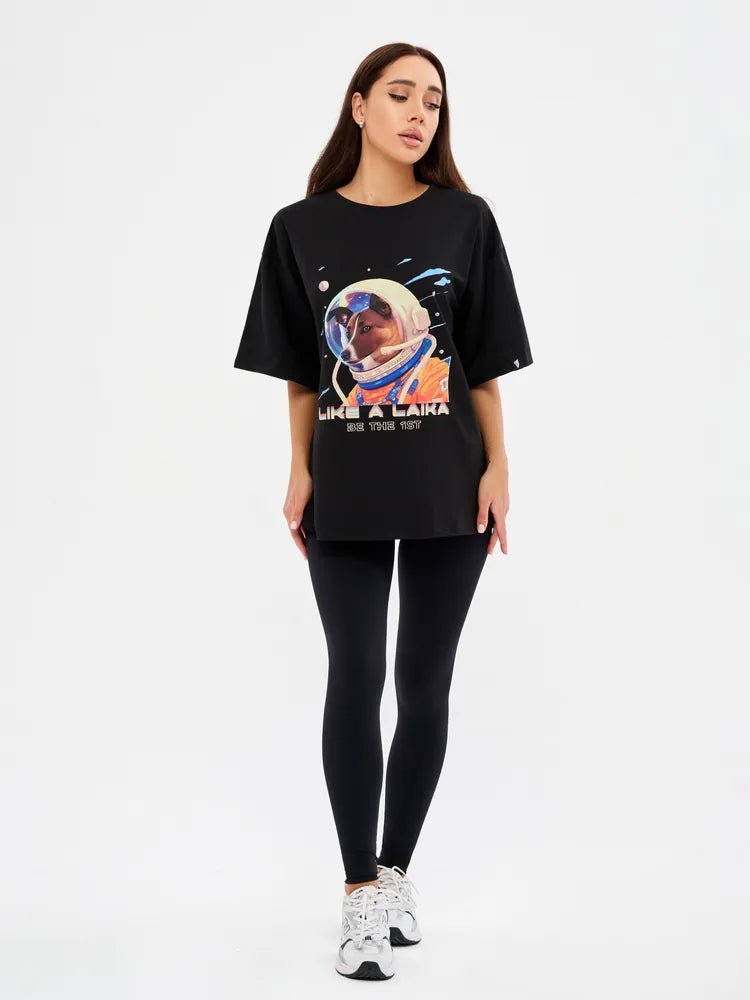Oversize T-shirt Laika - One Size - One size - Bona Fide