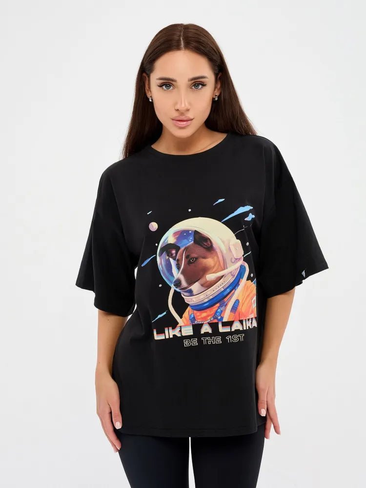 Oversize T-shirt Laika - One Size - One size - Bona Fide
