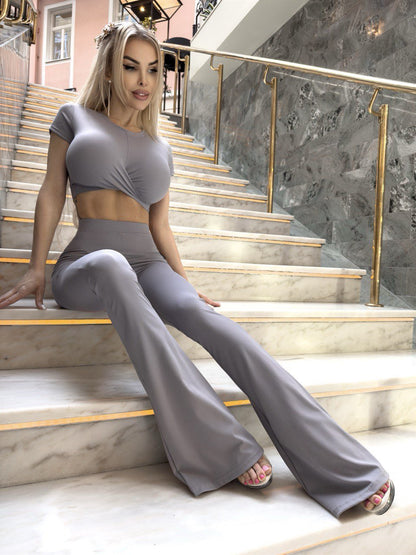 Pants Lady Rave Gray - Bona Fide