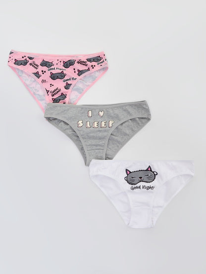 Set of the Panties Sleepy Cat - Bona Fide
