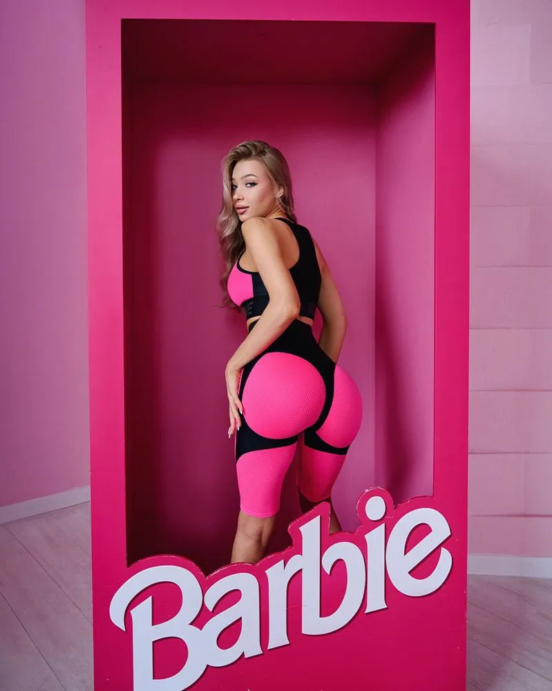 Shorts Bona Cycling Extra Sex Push - up Corsage Neon Pink - Bona Fide