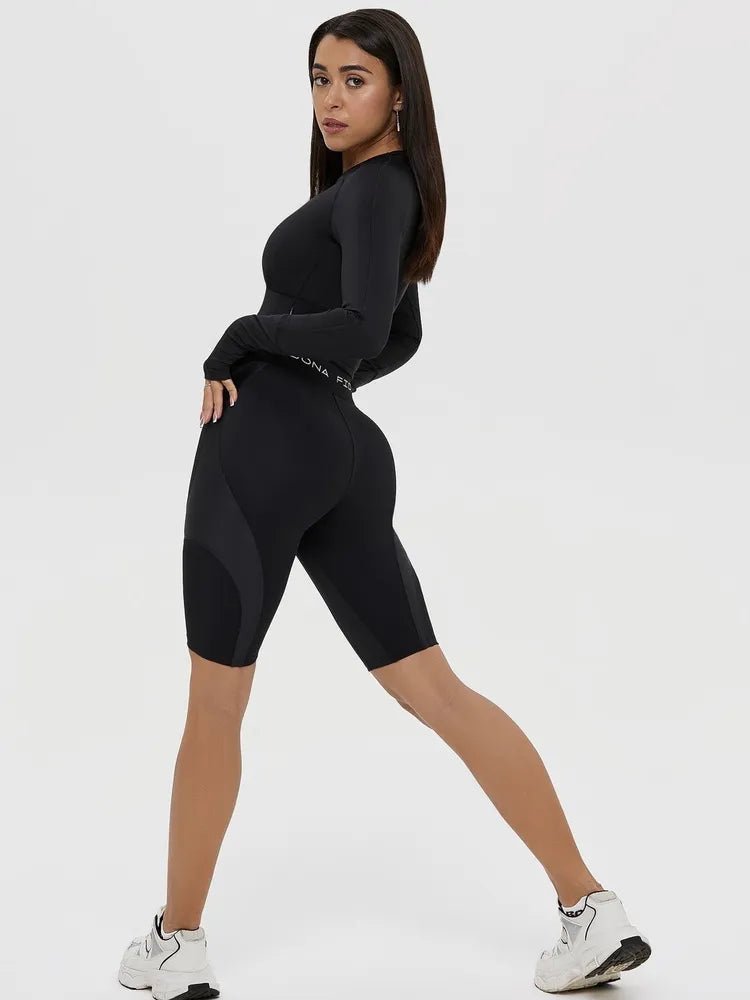 Shorts Bona Cycling Fit Rider "Black" - Bona Fide