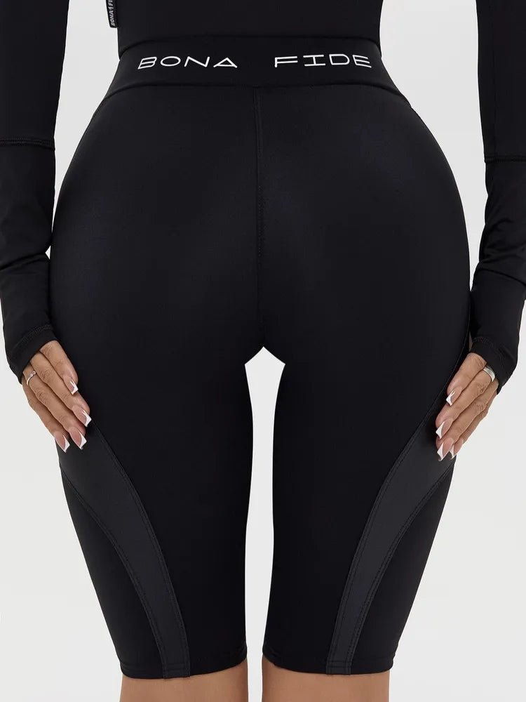 Shorts Bona Cycling Fit Rider "Black" - Bona Fide