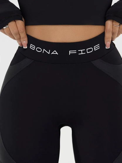 Shorts Bona Cycling Fit Rider "Black" - Bona Fide