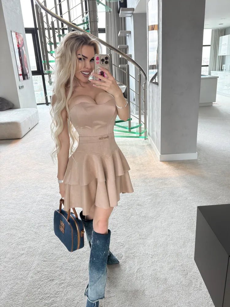 Skirt Miss Kiss Beige - Bona Fide