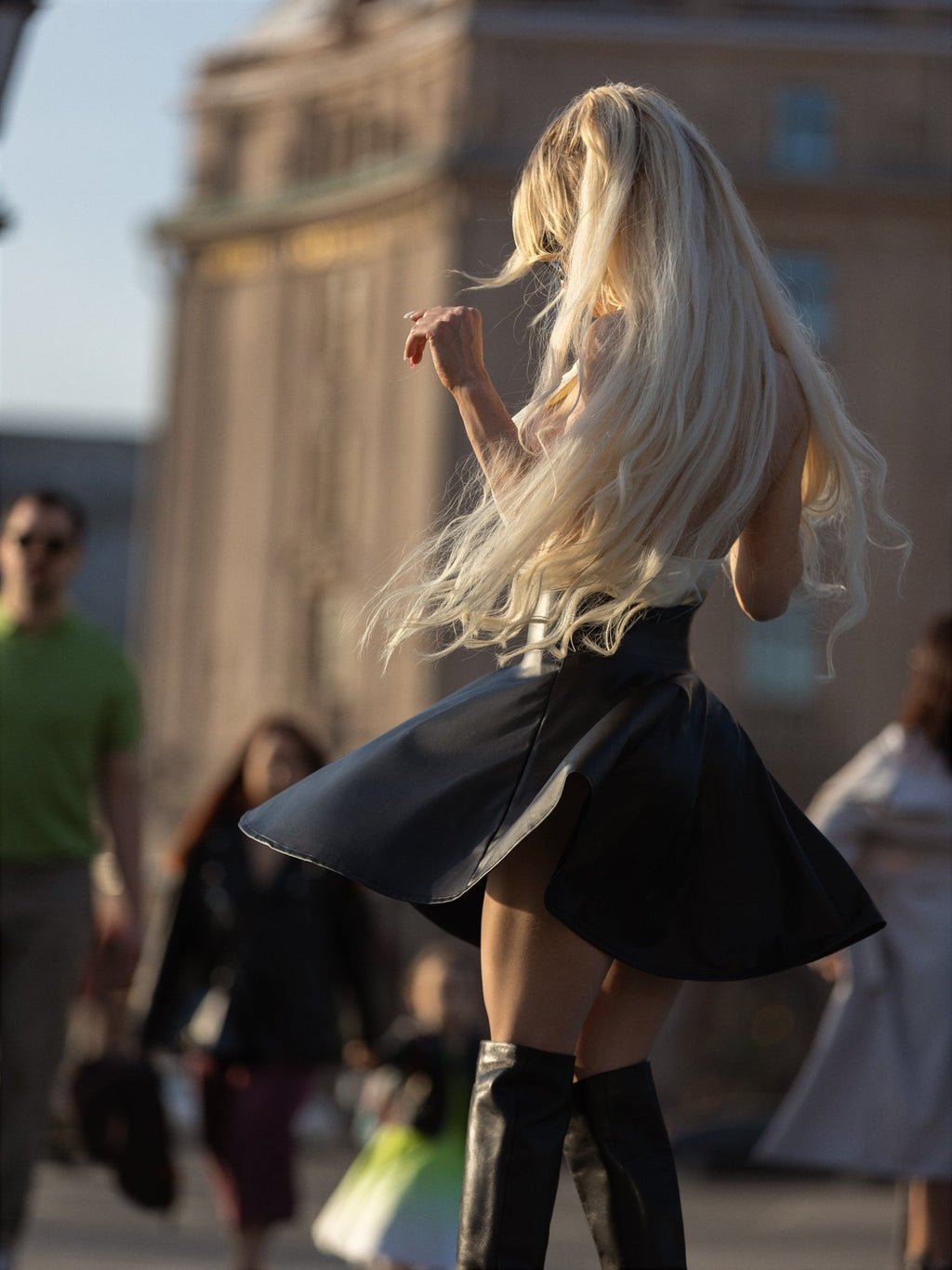 Skirt Sunny Black Blaze - Bona Fide