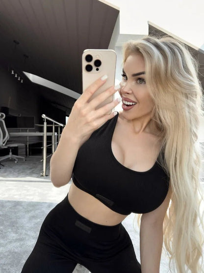 Sports Bra Angel Top Black - Bona Fide