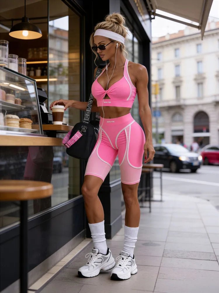 Sports Bra Top Candy Pink - Bona Fide