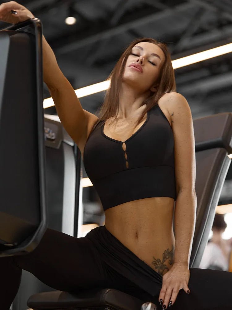 Sports Bras Top Go Black - Bona Fide