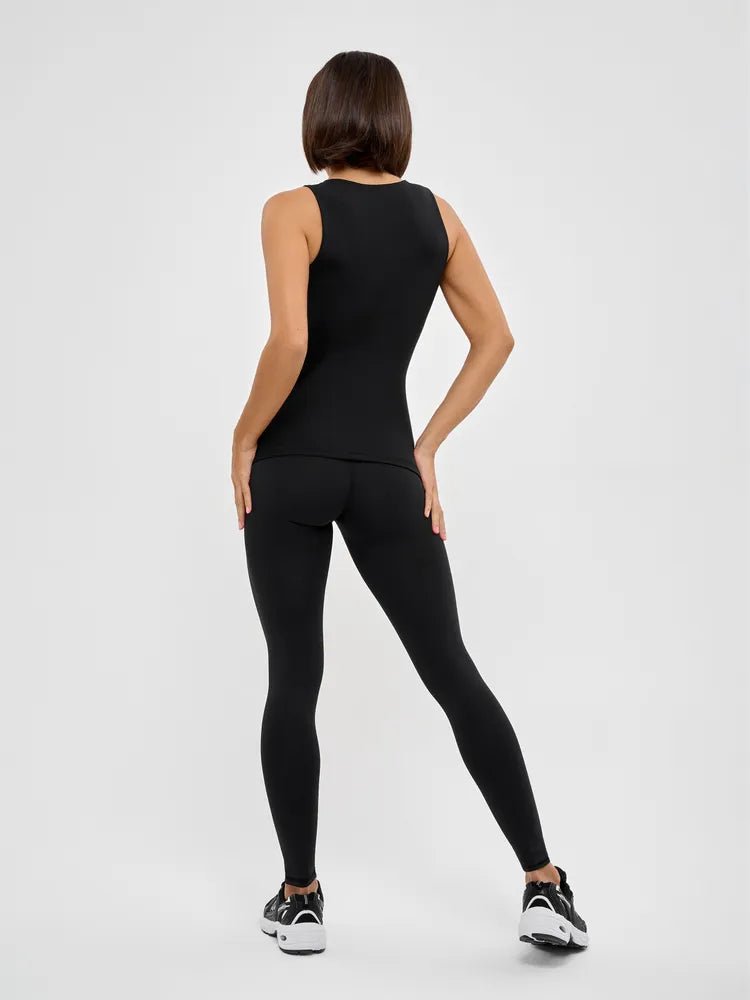 Tank Top Bra Vest Black - Bona Fide