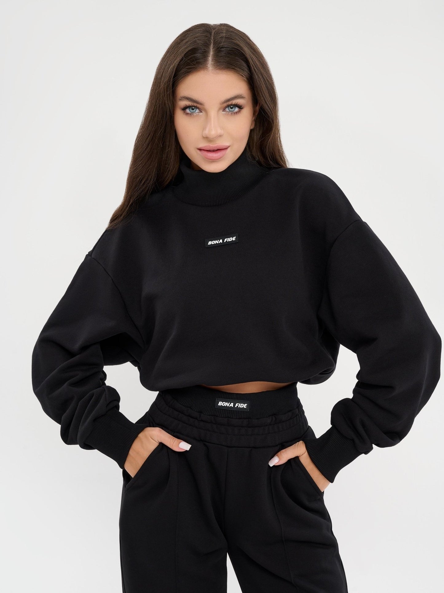 Vogue Sweatshirt Black - Bona Fide