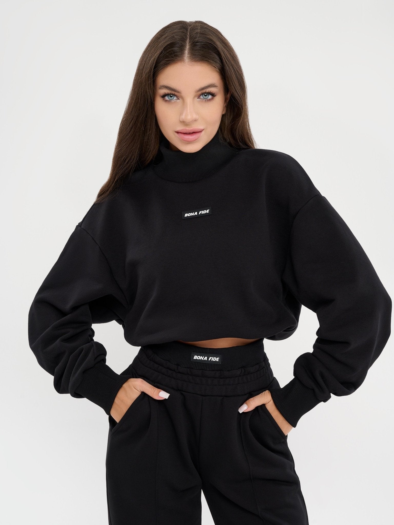 Vogue Sweatshirt Black - Bona Fide