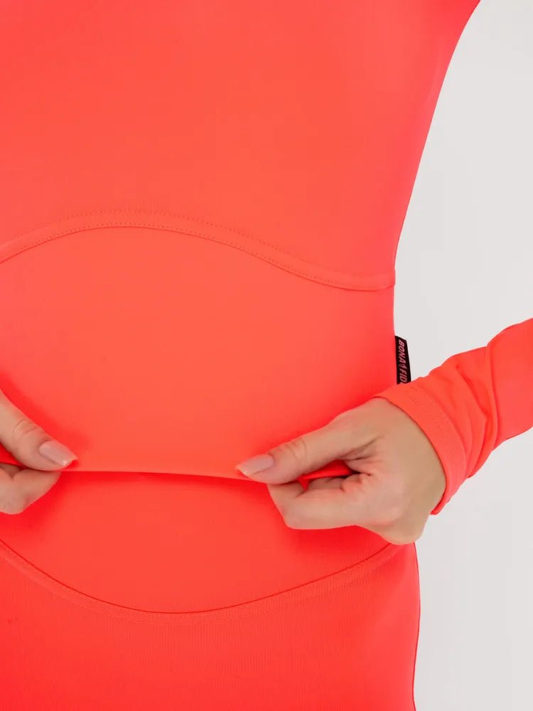 Workout Top Base Rash Coral - Bona Fide