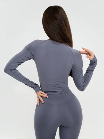 Workout Top Base Rash Dark Gray - Bona Fide