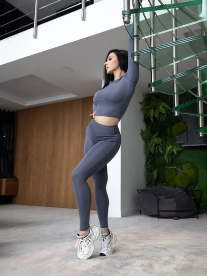 Workout Top Base Rash Dark Gray - Bona Fide