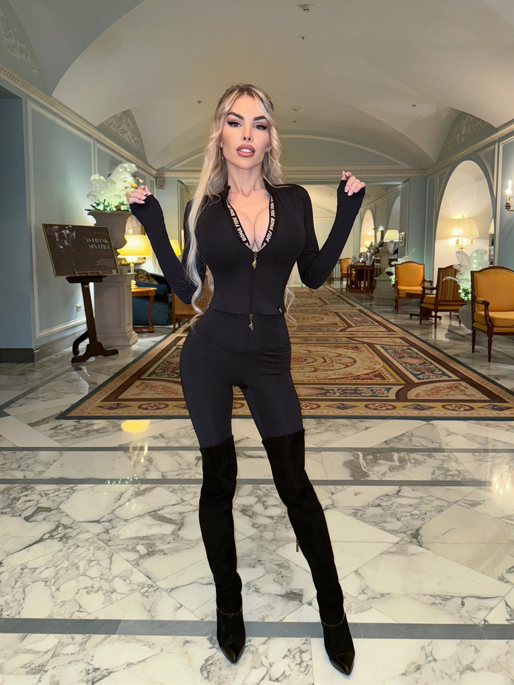 Workout Top Corset Rashguard Black - Bona Fide