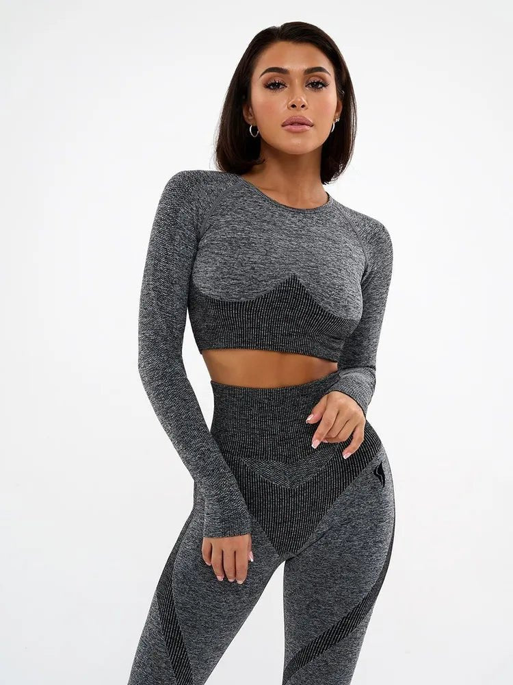 Workout Top Majestic Rash Gray - Bona Fide