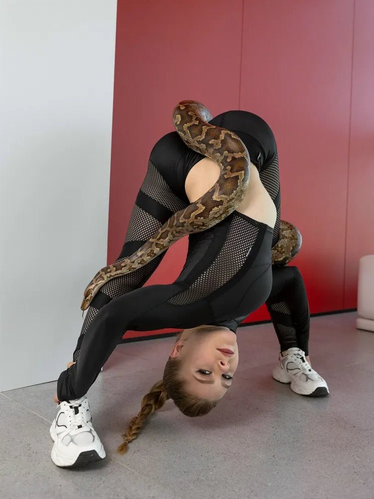 Workout Top Move Up Black Skin - Bona Fide