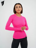 Workout Top Round Neon Pink - Bona Fide