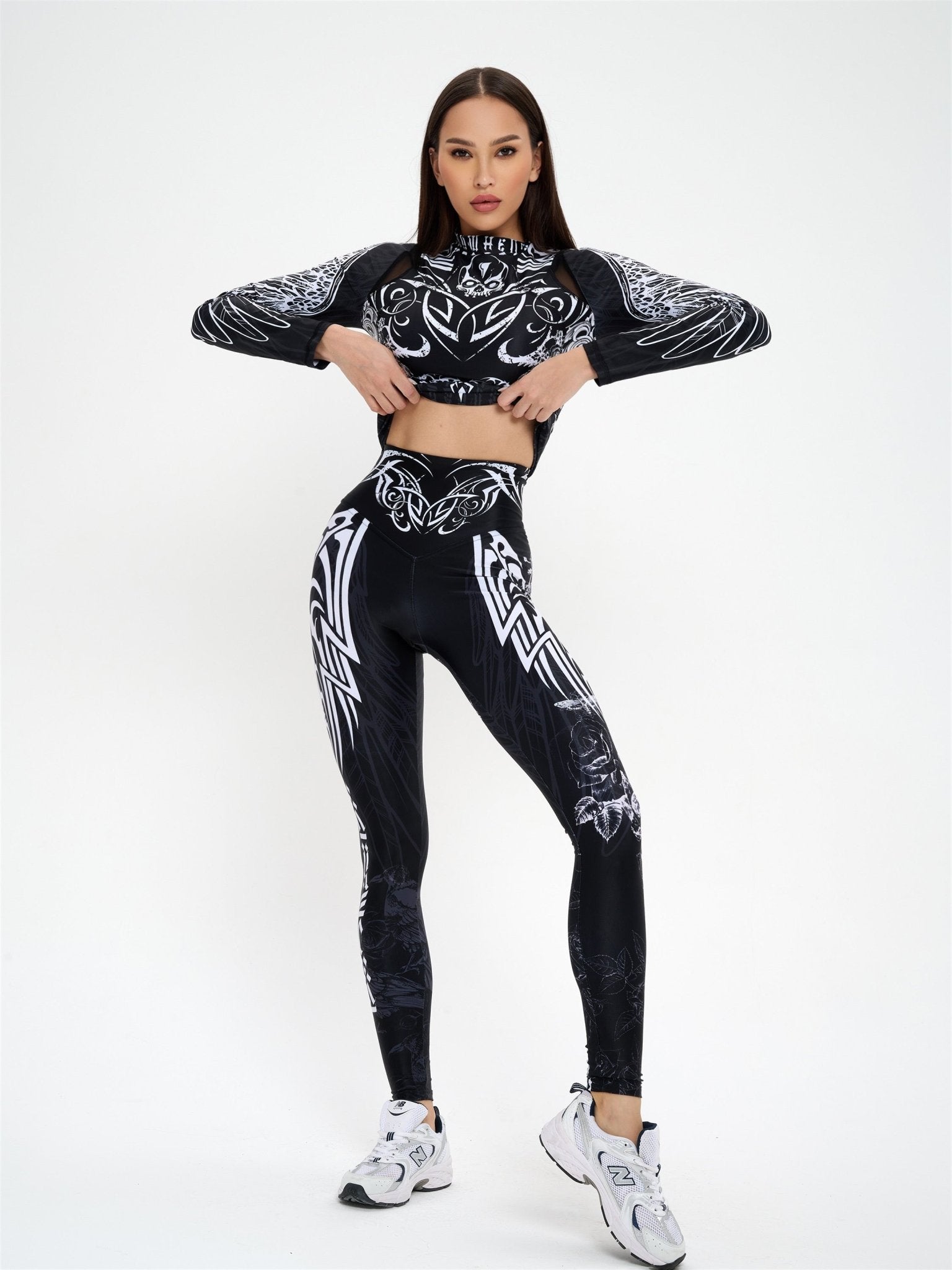 Leggings Bona Classic High Waist Gothic - Bona Fide